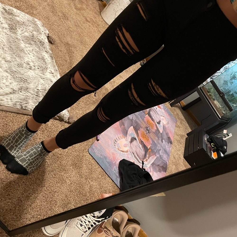 PacSun mom rise jegging jeans